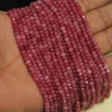 1 String Zed Cut Tyre Beads 3x4mm