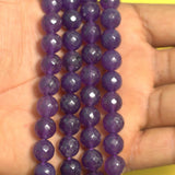 1 String, 10mm Zed Cut Round Beads