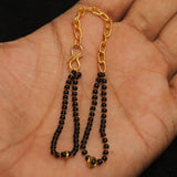 Bracelets Seed Beads Extender Chain Connectors Black