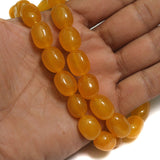 12x16mm Gemstone Tumble Beads 1 String