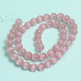 8mm Round Monalisa Beads 1 String