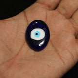 1 Pcs , Oval Shape Evil Eye Graduated Pendant