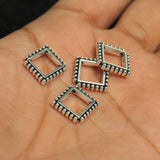 15x17mm German Silver Spacer Beads