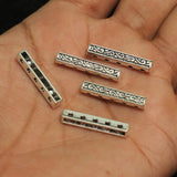 25x4mm German Silver 5 Strings Connectors