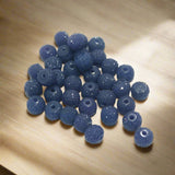 100 Pcs Acrylic Sugar Beads 7x8mm