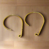 42x26mm Brass Earring Hooks