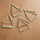 Brass Earrings Components 2 Inch