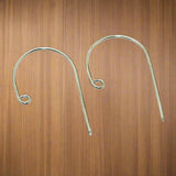 Brass Earring Hooks Golden