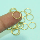 Brass (non plated) Jump Ring