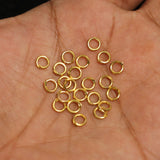 Brass Jump Rings Golden