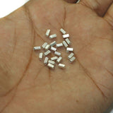 200 Pcs, 4x2mm Brass Tube Beads