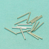 50 Pcs, 16x1mm Brass Tube Beads