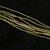 38 Gm, 2x1mm, Brass Tube Beads Golden