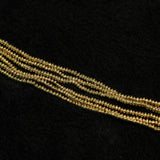 52 Gm, 2mm, Brass Disc Beads Golden