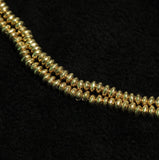 52 Gm, Brass Disc Beads Golden