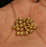 Brass Round Beads