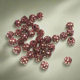 100 Pcs, 6mm Brass Beads Round