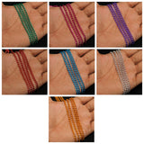 28 Mtrs, 5x3mm Aluminium Colored Link Chain Combo 7 Colors