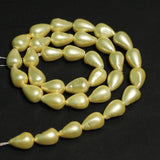 1 String, 12x8mm Taiwan Baroque Pearls  Drop