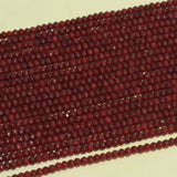 1 String Zed Cut Tyre Beads 3x4mm