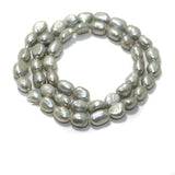 1 String Baroque Pearls 7x5mm