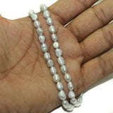 1 String Baroque Pearls 7x5mm