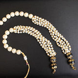 Pearl and Meenakari Beaded Adjustable Dori