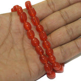 1 String, 8x11 mm Tumble Zed Stone Beads