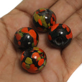 18mm Mosaic Round Beads