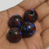 18mm Mosaic Round Beads