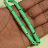 1 String Tube Glass Beads