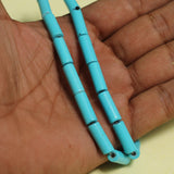 1 String Tube Glass Beads