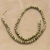 5 Strings Marble Round Beads Olive Green 5mm