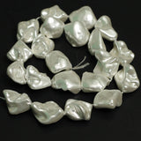 1 String, 22mm Shell Pearl Beads