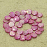 12mm Disc Shell Beads 1 String