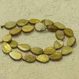 15x10mm  Drop Shell Beads  1 String