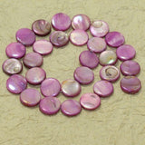 12mm Disc Shell Beads 1 String