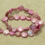 12mm Disc Shell Beads 1 String