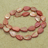 15x10mm  Drop Shell Beads  1 String