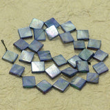 10mm Square Shell Beads  1 String