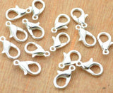 10 Pcs, Gold Finish Lobster Clasps