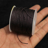 50 Mtr 0.5mm Colored Satin Thread Spool