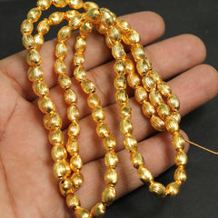 12x2mm Brass Pipe S Cut Gold Beads – beadsnfashion