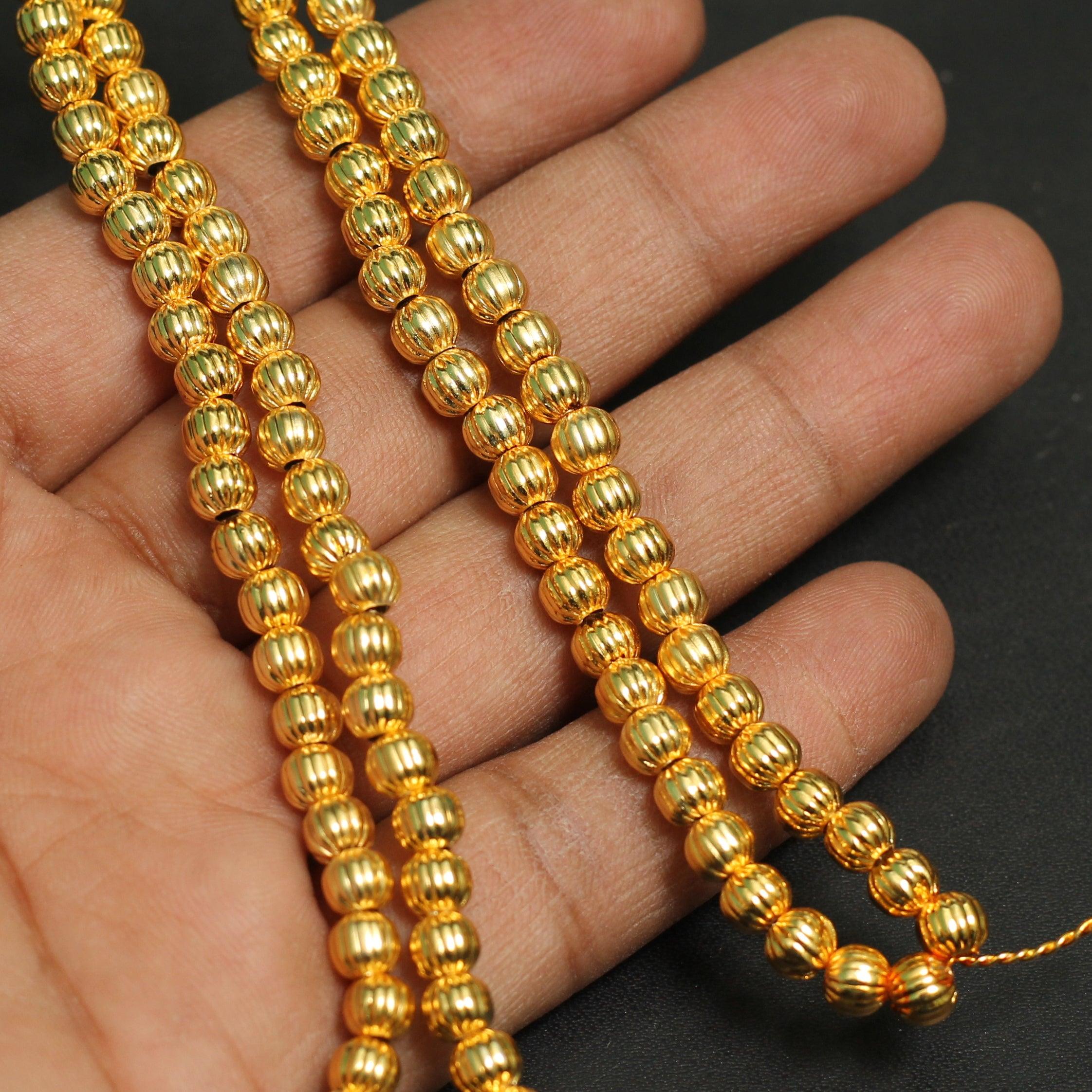 Gold Beads designs with weight and price 2021/light weight gold beads 