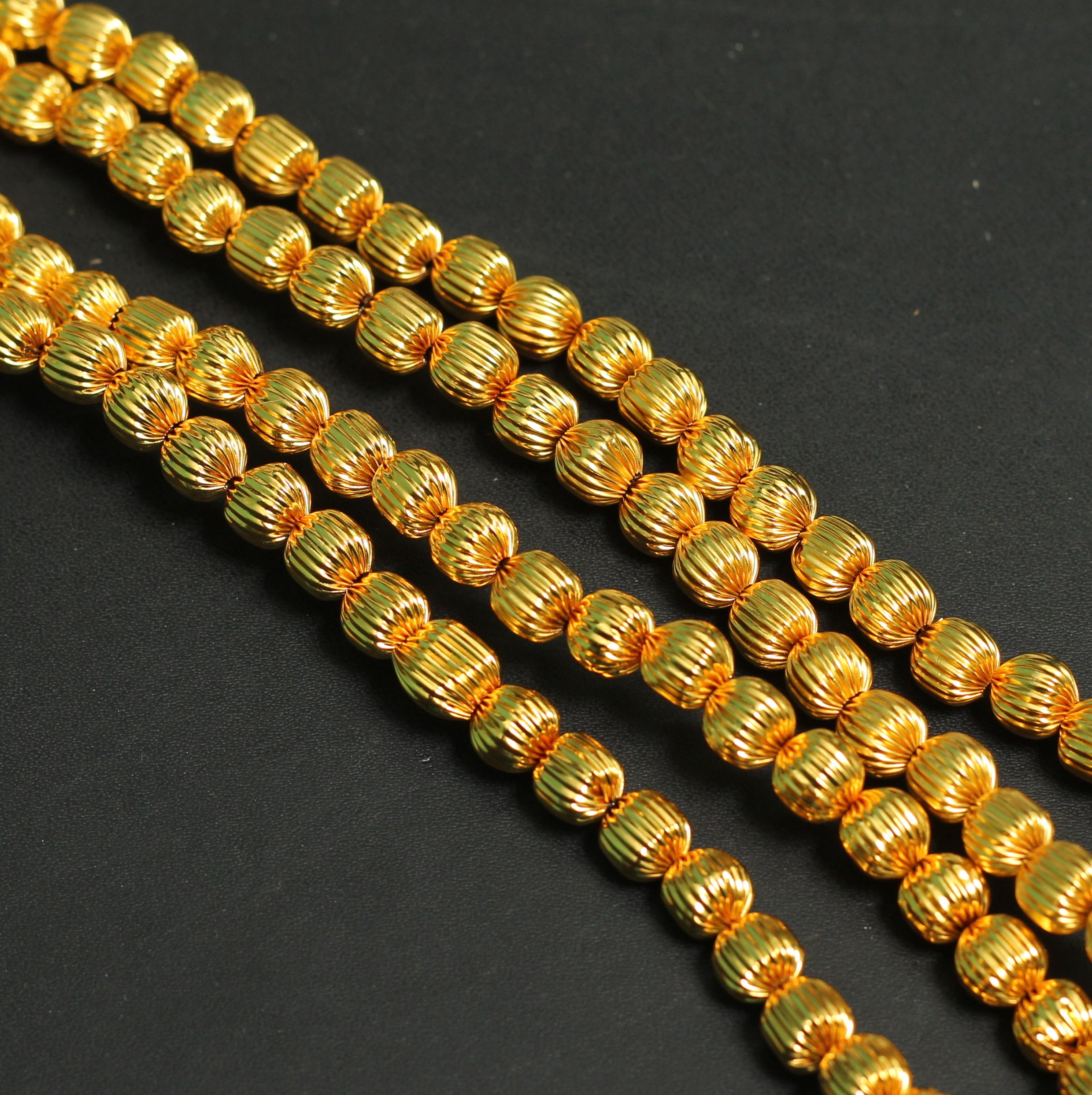 Kharbuja Brass Beads at Rs 170/pack, Rajkot