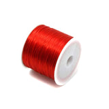 40 Mtr, 0.5mm Colored Flat Elastic Thread Neon