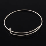 Adjustable Iron Expandable Bangle Making, 2x5 inch