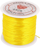 40 Mtr, 0.5mm Colored Flat Elastic Thread Neon