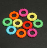 16x3mm Ring Acrylic Beads