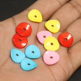 15mm Acrylic Twisty Beads